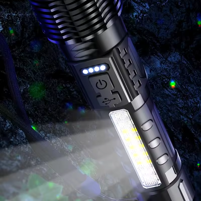 USB Rechargeable LED Torch – Free Shipping