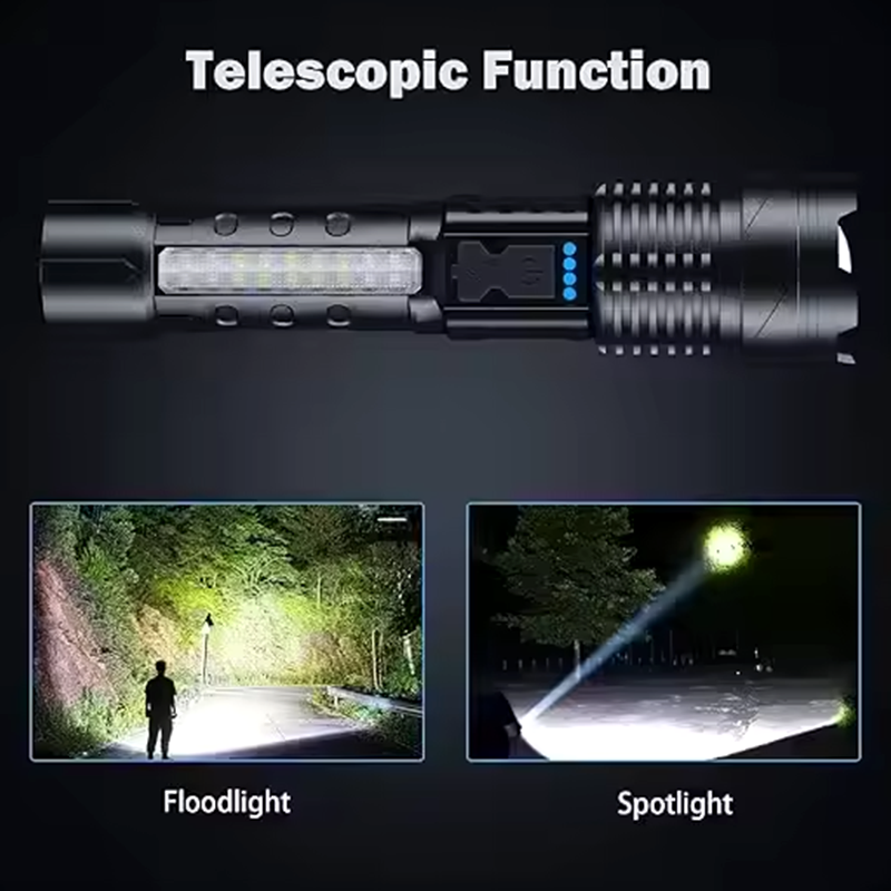 USB Rechargeable LED Torch – Free Shipping